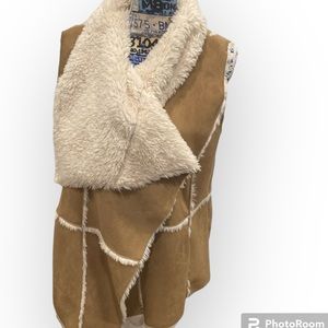 Faux Suede Vest